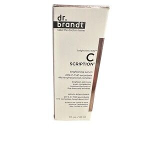 NEW‎ Dr Brandt C Scription Brightening Serum 1 oz SEALED